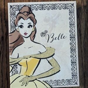 Disney’s Belle Glitter Accent Canvas Print